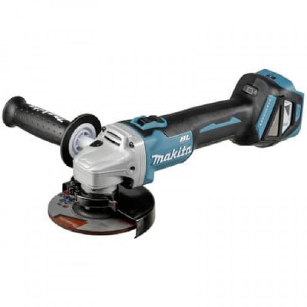 Makita DGA519Z Akumuliatorinis kampinis šlifuoklis su X-LOCK